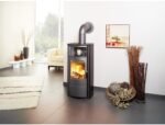 Hark Opera-B Kachel Kaminofen 7 kW Meteor-Schwarz – Bild 2